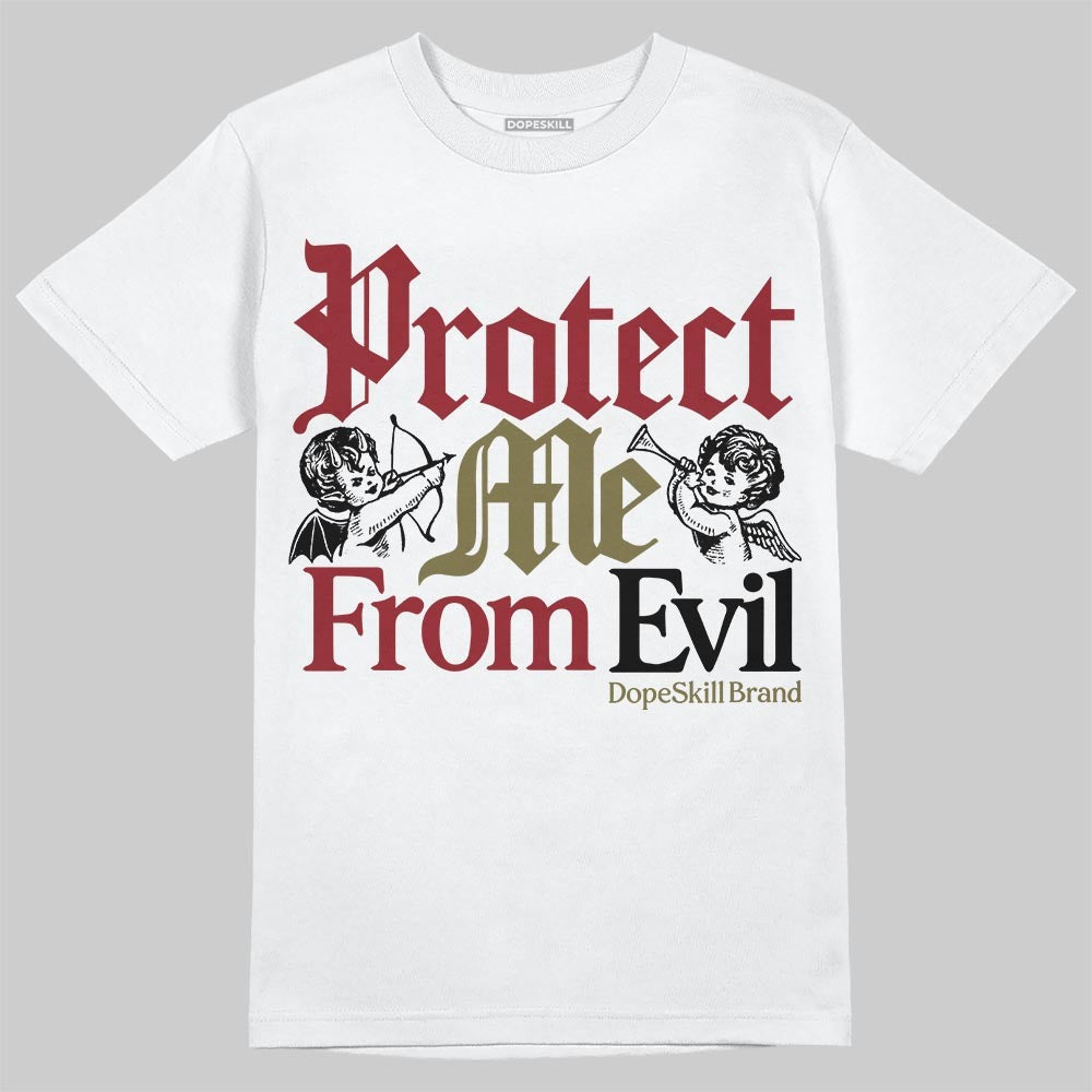Dunk Dark Team Red/Burgundy Crush DopeSkill T-Shirt Protect Me From Evil Graphic