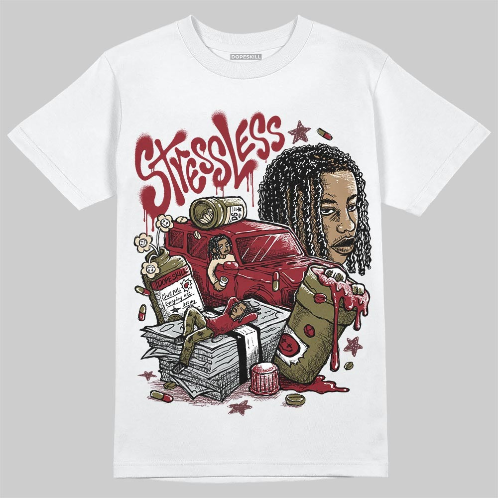 Dunk Dark Team Red/Burgundy Crush DopeSkill T-Shirt Stressless Graphic