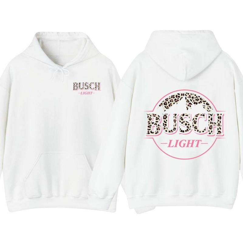 Busch Light Hoodie -Busch Light Sweatshirt - VIntage Tee Classic Menswear
