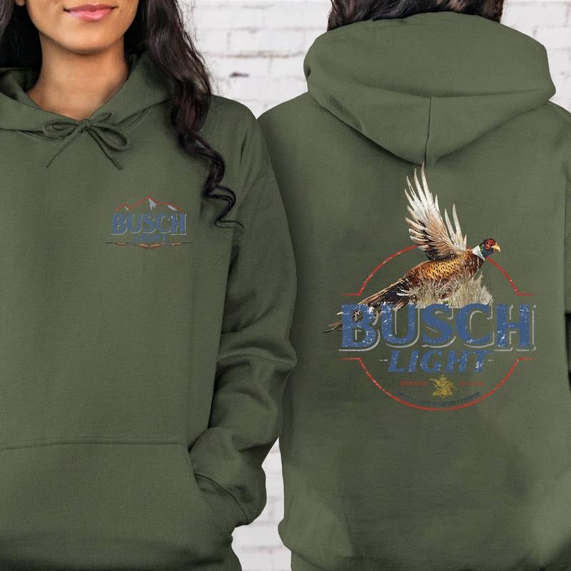 Busch Light Hoodie, Busch Light Hunting Hoodie Hunting Hoodie, Unisex Hoodie