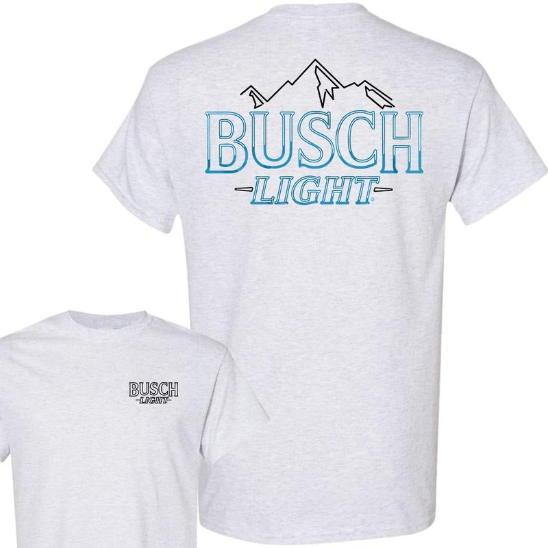 Busch Light Neon Sign Logo T-Shirt, Full Color T-Shirt, Unisex T-Shirt, For Men, For Women style 001