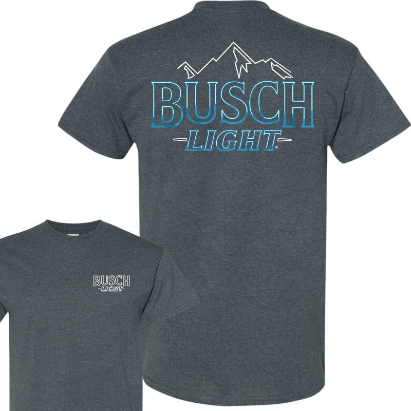 Busch Light Neon Sign Logo T-Shirt, Full Color T-Shirt, Unisex T-Shirt, For Men, For Women style 001