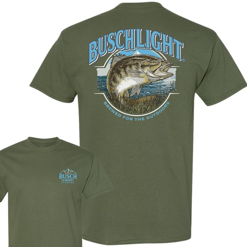 Busch Light Out Fishing T-Shirt, Unisex T-Shirt, Full Color T-Shirt, For Men, For Women style 001