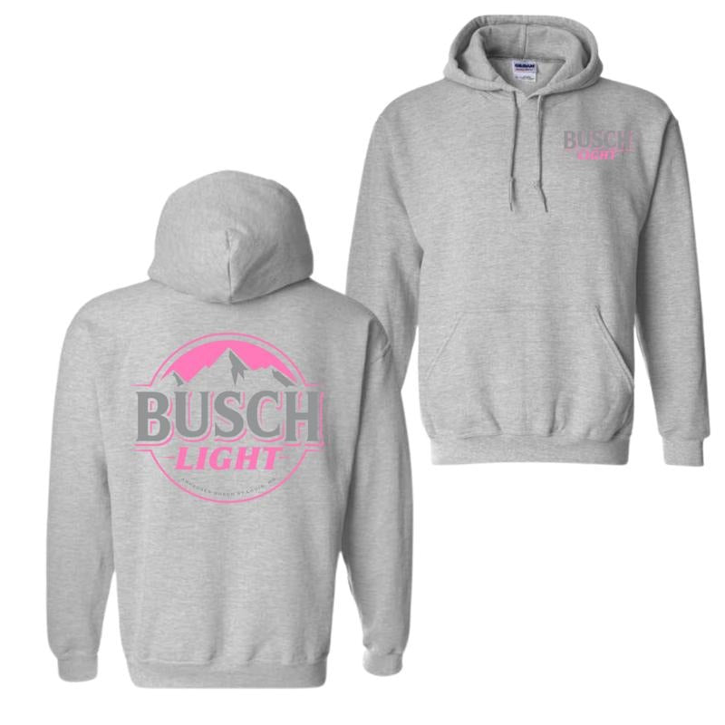Busch Light Pink Unisex Hoodie, Funny Busch Beer Shirt, For Men, For Women