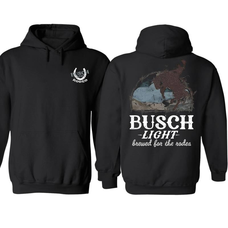 Busch Light Rodeo Hoodie, Graphic Tees For Men And Women