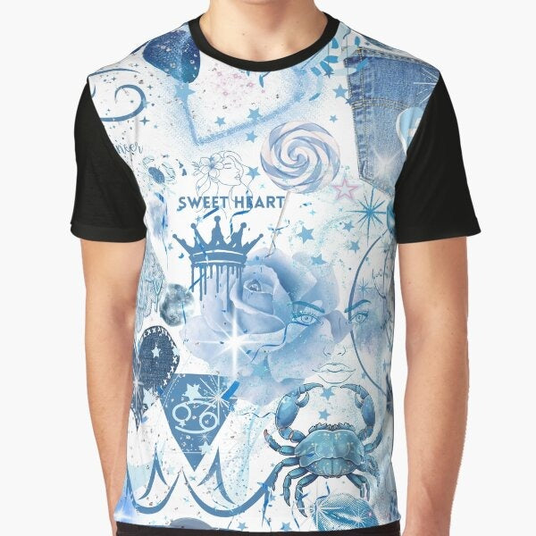 CANCER SIGN ART DESIGN Graphic T-Shirt