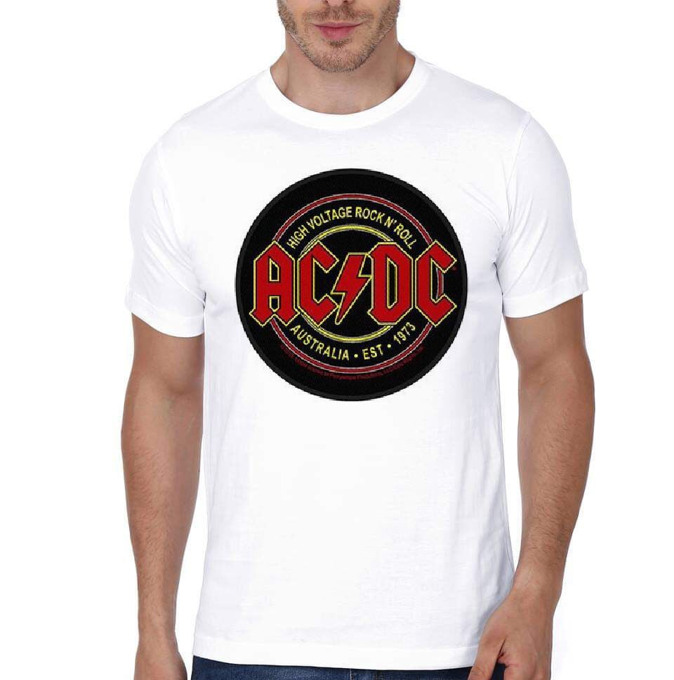 AC DC White T-Shirt