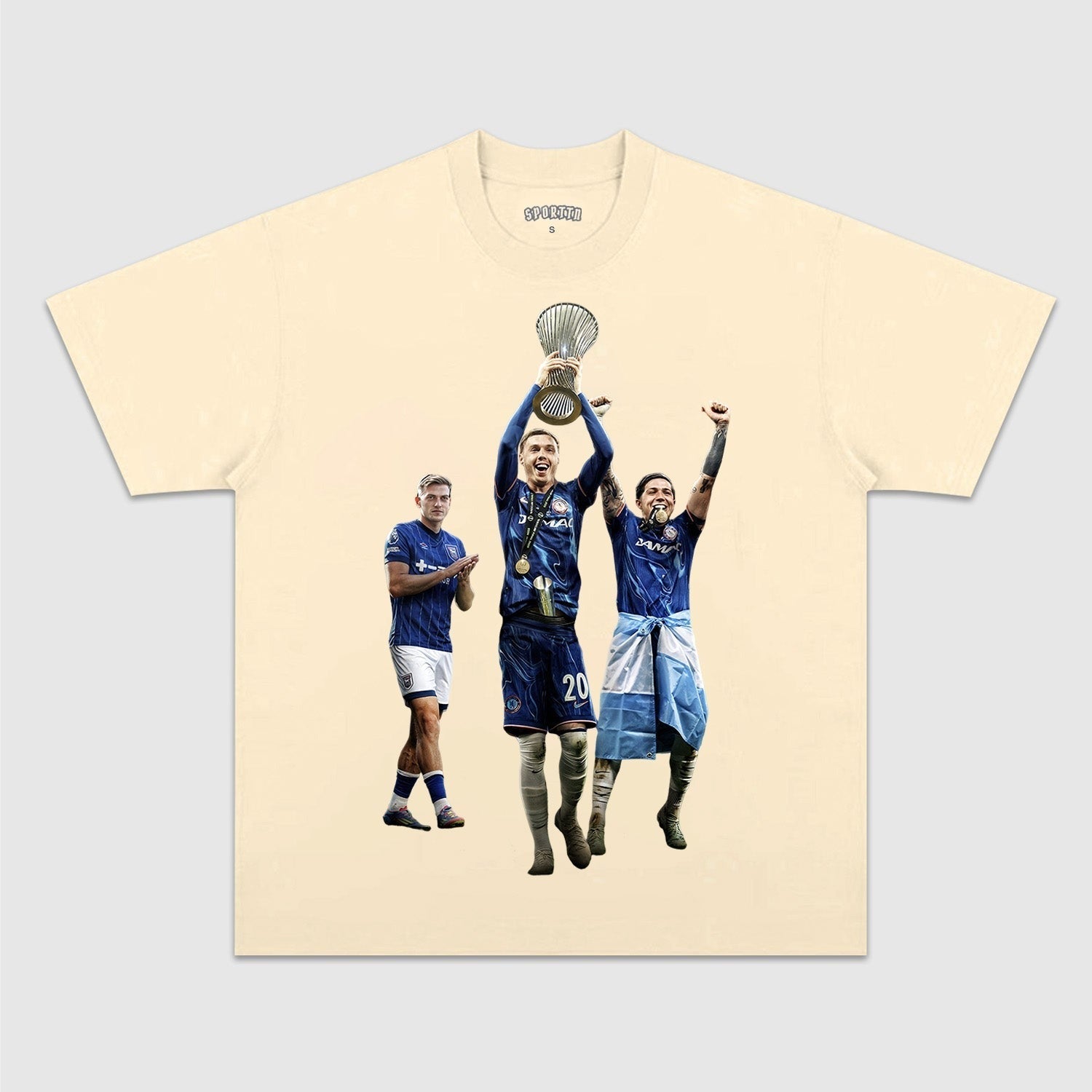 CHELSEA  CHAMPIONS IN EUROPE TEE 5.30