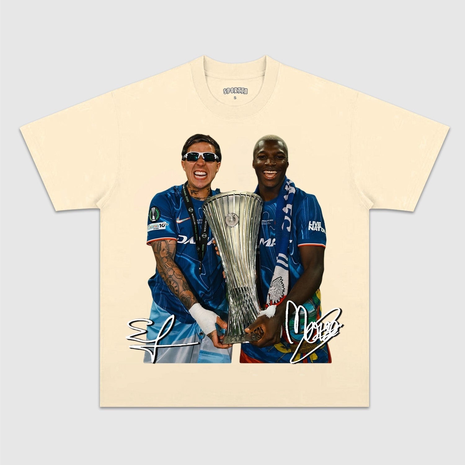 CHELSEA  CHAMPIONS IN EUROPE TEE 5.30 Style001