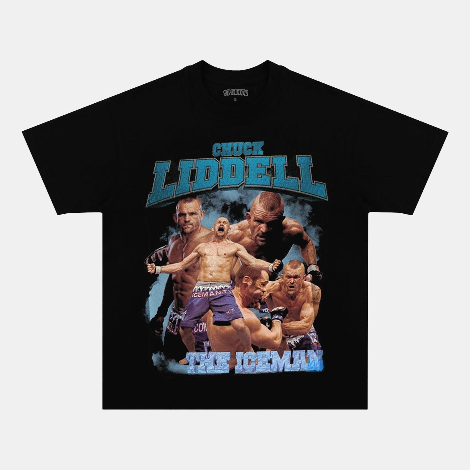 CHUCK LIDDELL FIGHTER TEAM VINTAGE T SHIRT