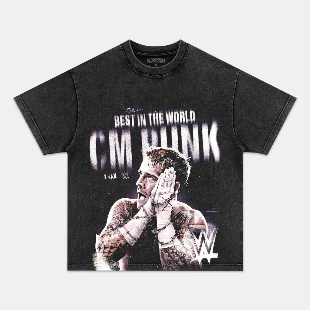 CM PUNK TEE 2 Style001