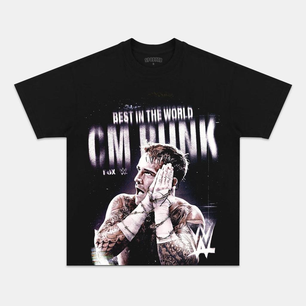 CM PUNK TEE 2 Style001