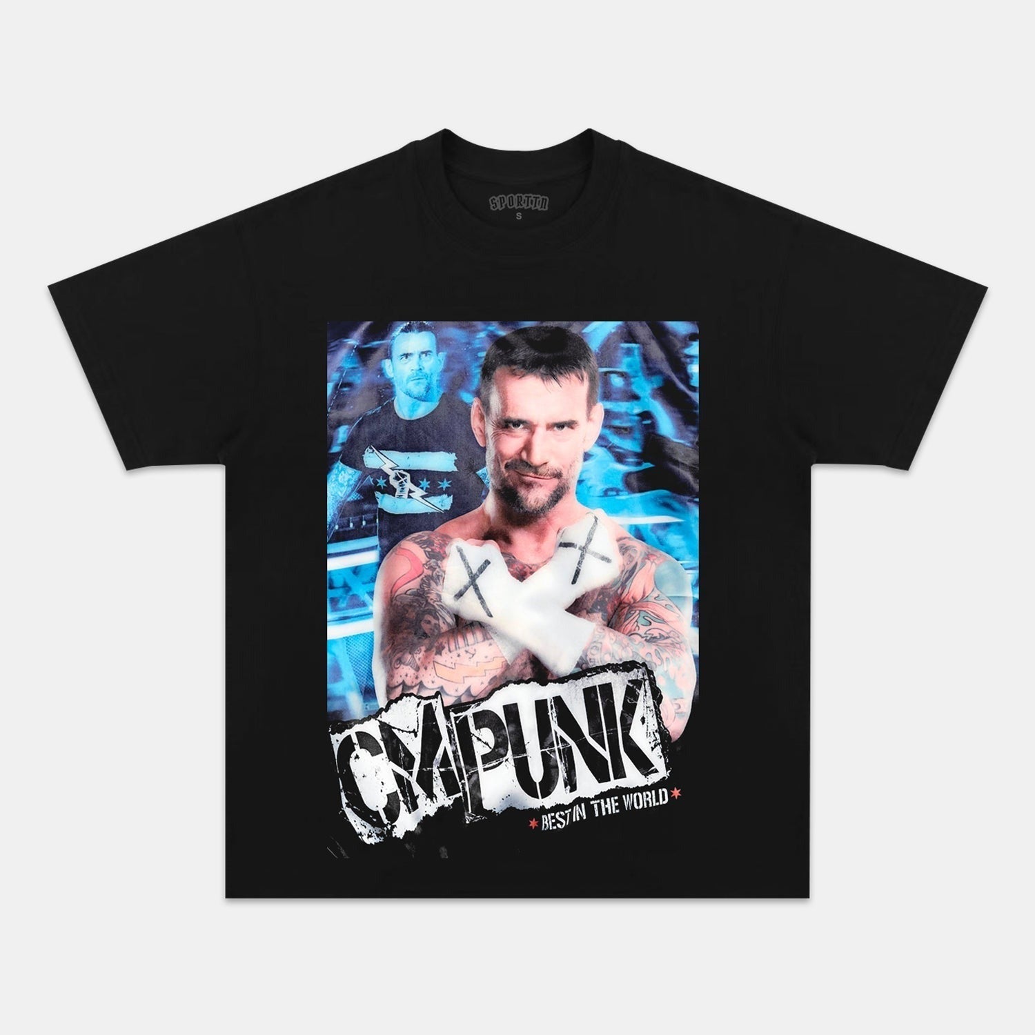 CM PUNK TEE 3 Style001
