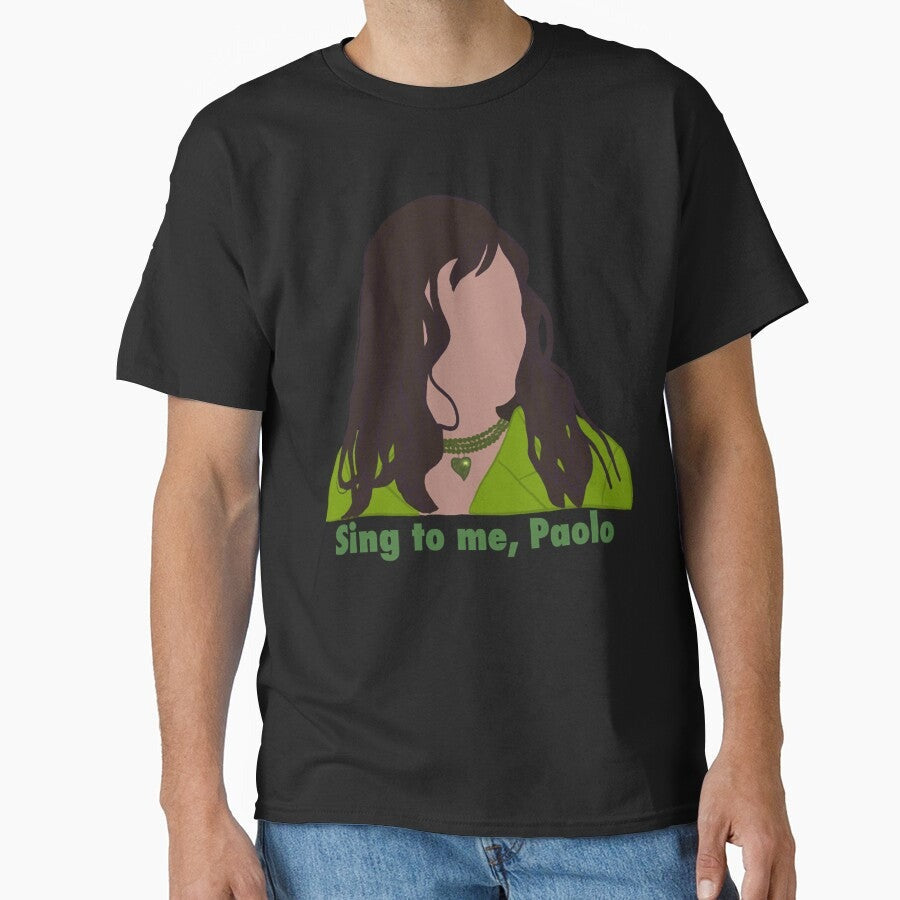 Call Me Sing To Me Paolo Vintage Retro Classic T Shirt