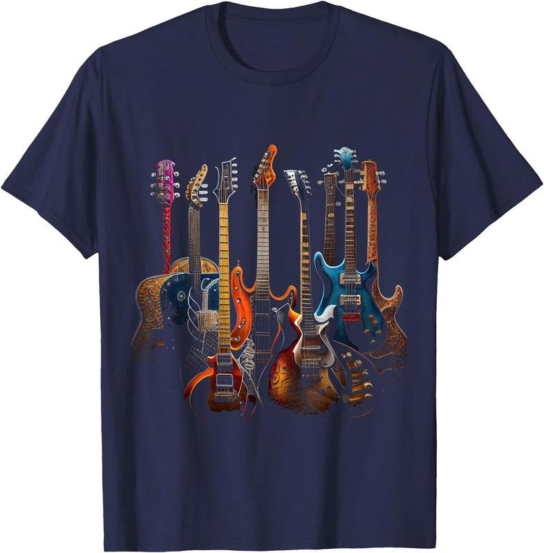 Camp Crystal Guitars guitarists gift  Unisex T-Shirt Sweatshirt Hoodie Crewneck Casual Shortsleeve Tshirt