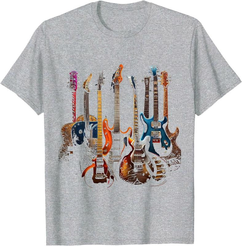 Camp Crystal Guitars guitarists gift  Unisex T-Shirt Sweatshirt Hoodie Crewneck Casual Shortsleeve Tshirt