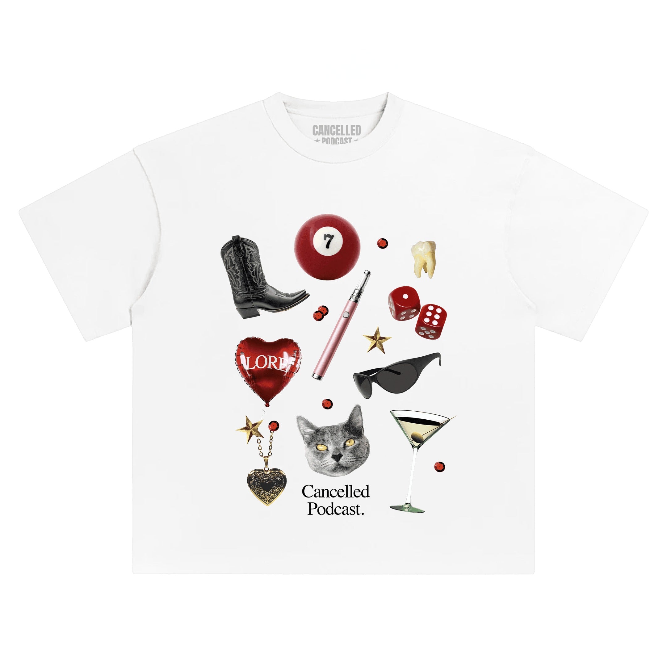 Cancelled Podcast Merch T-Shirt Cancelled Podcast Shirt Music Lover Gifts For Fan