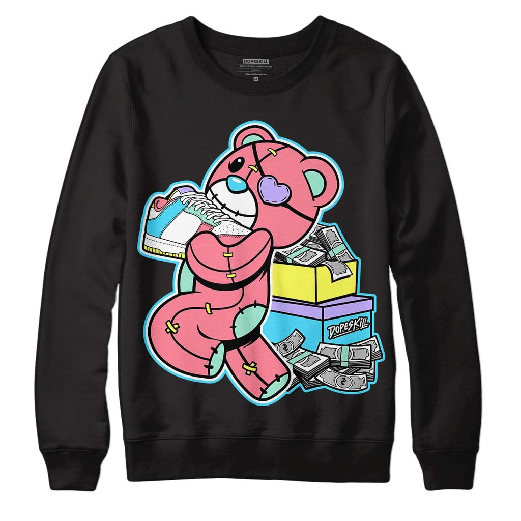 Candy Easter Dunk Low DopeSkill Sweatshirt Bear Steals Sneaker Graphic