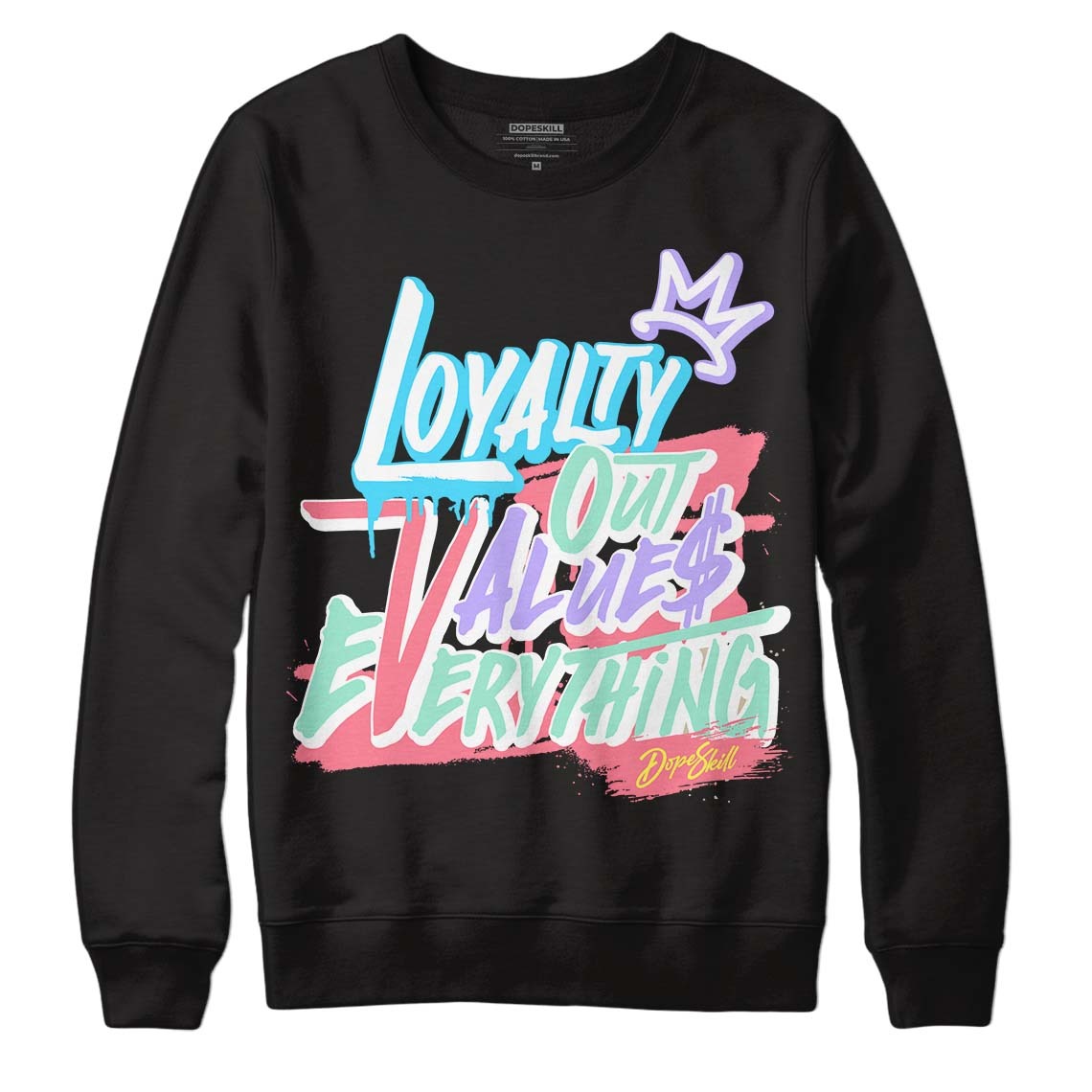 Candy Easter Dunk Low DopeSkill Sweatshirt LOVE Graphic