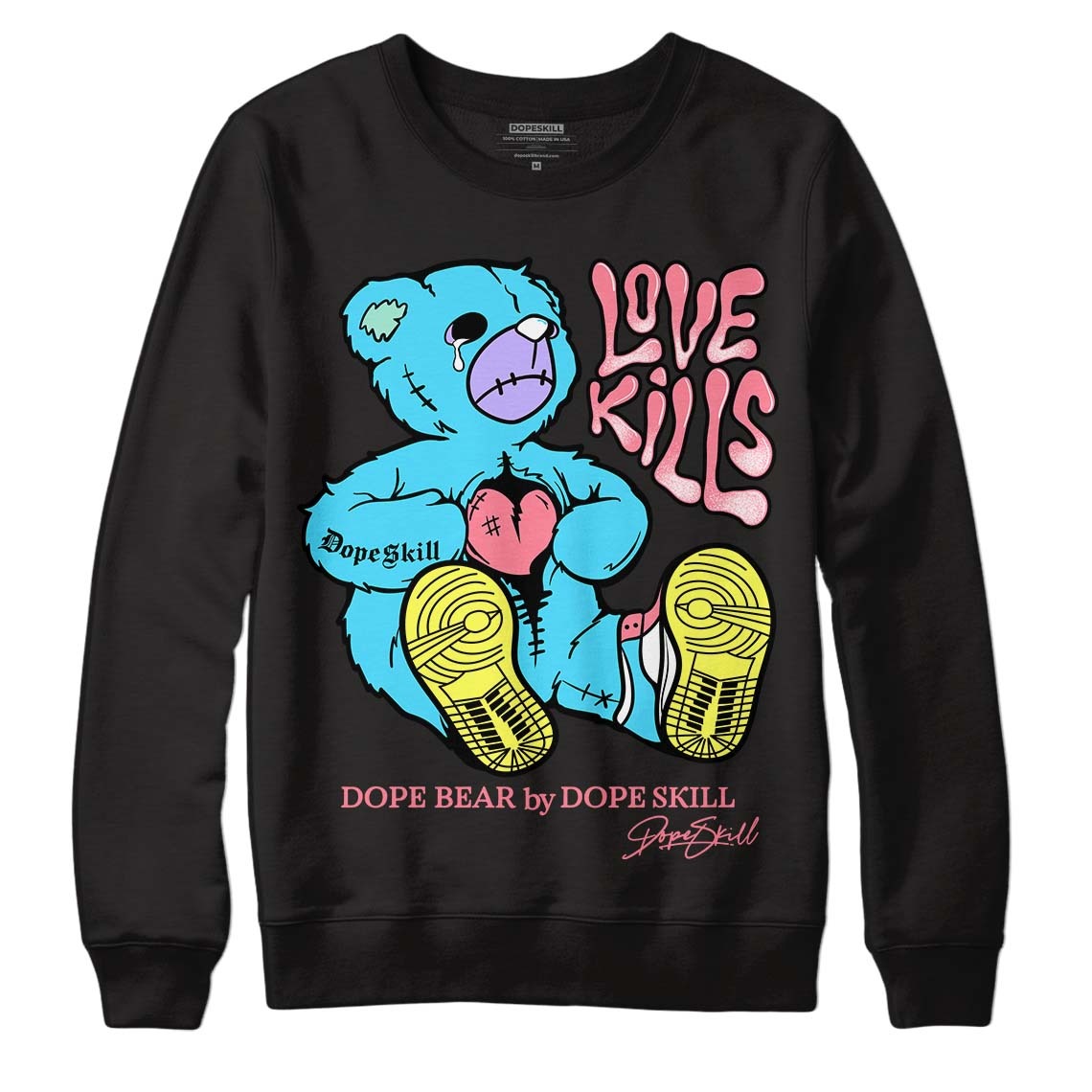 Candy Easter Dunk Low DopeSkill Sweatshirt Love Kills Graphic