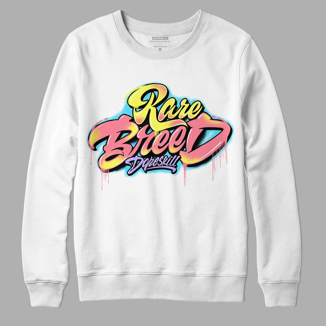 Candy Easter Dunk Low DopeSkill Sweatshirt Rare Breed Type Graphic