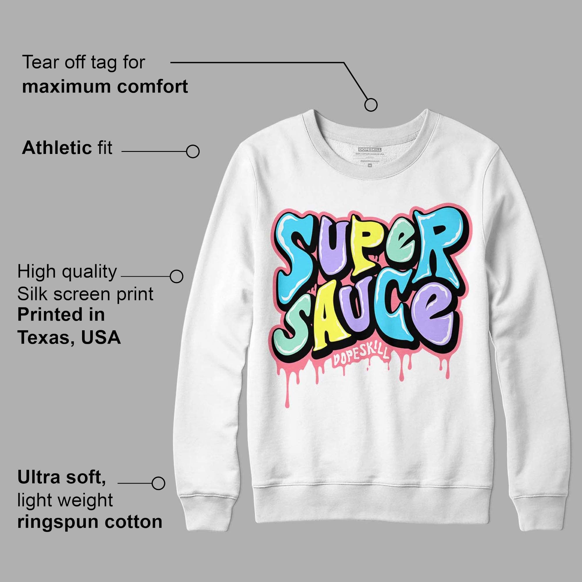 Candy Easter Dunk Low DopeSkill Sweatshirt Super Sauce Graphic