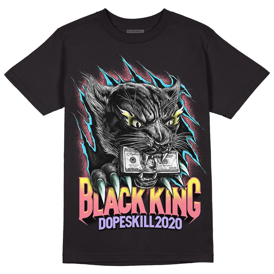 Candy Easter Dunk Low DopeSkill T-Shirt Black King Graphic