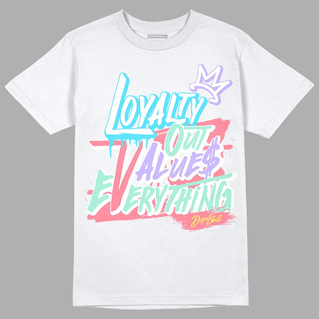 Candy Easter Dunk Low DopeSkill T-Shirt LOVE Graphic