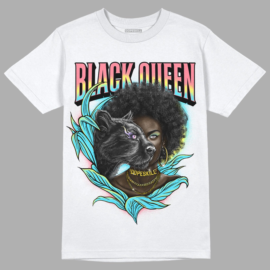 Candy Easter Dunk Low DopeSkill T-Shirt New Black Queen Graphic