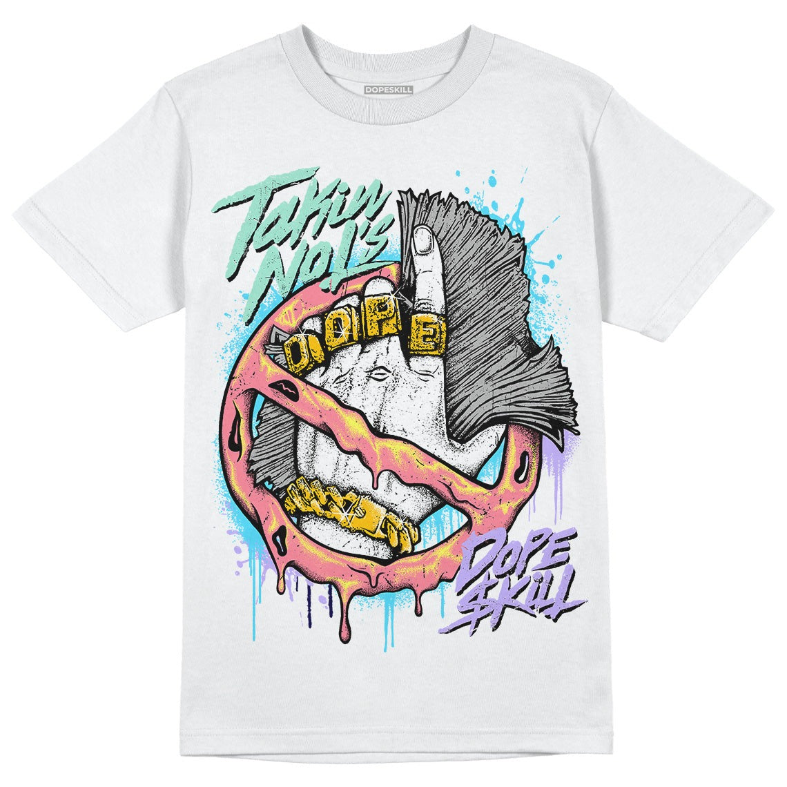 Candy Easter Dunk Low DopeSkill T-Shirt Takin No L's Graphic