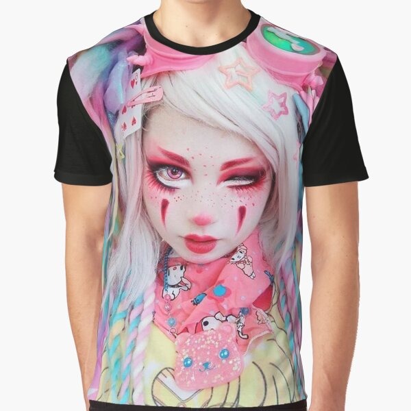 Candy Girl U R My World Graphic T Shirt