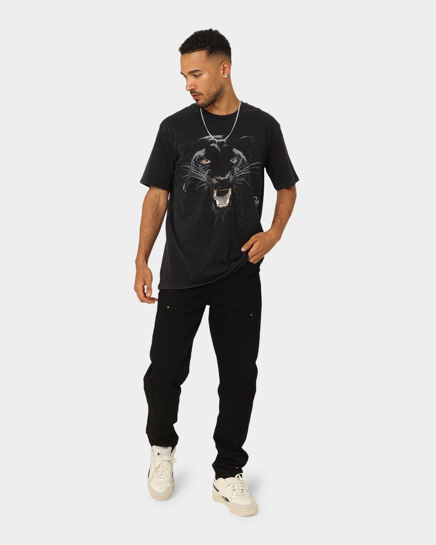 Carré Panther T-Shirt Vintage Black