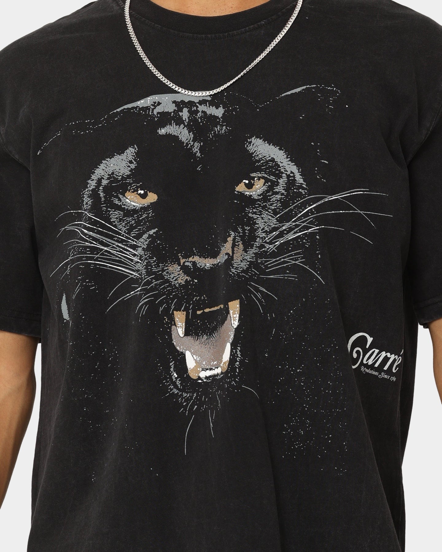Carré Panther T-Shirt Vintage Black