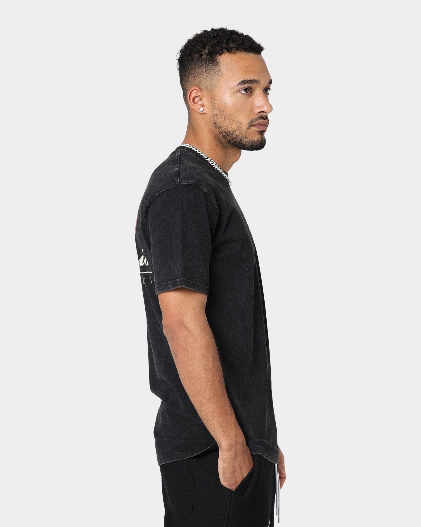 Carre Premium Athletic Vintage T-Shirt Washed Black