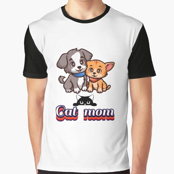 Cat mom Graphic T-Shirt