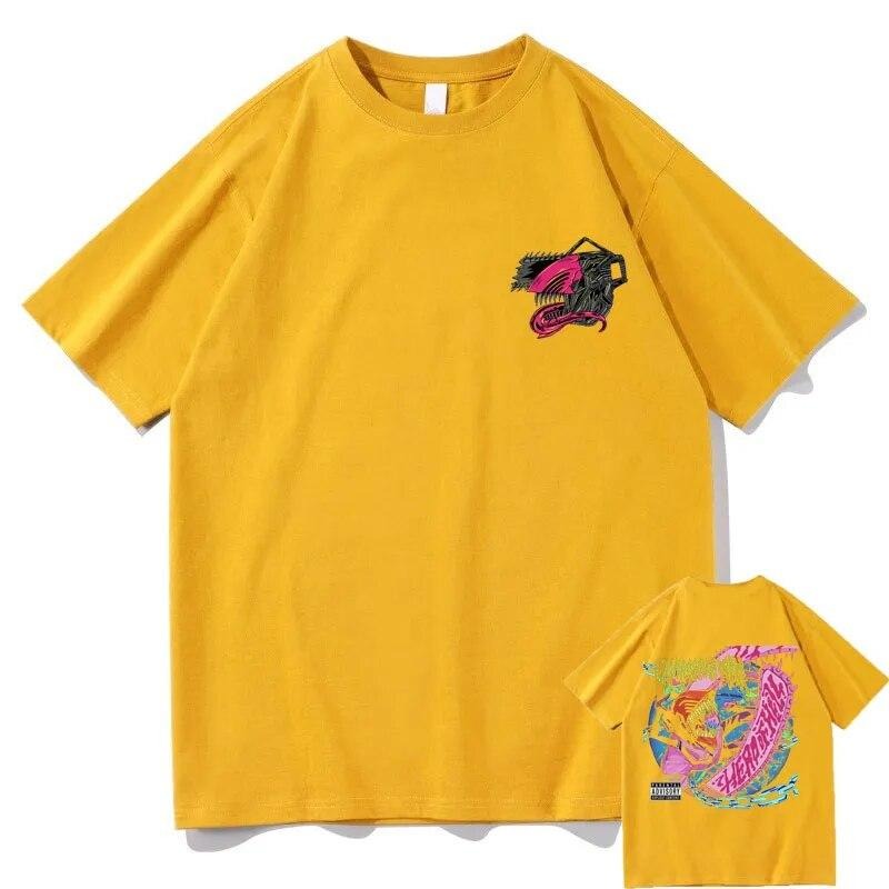 Chainsaw Man Denji Pochita T-shirt| Chainsaw man Anime Tshirt