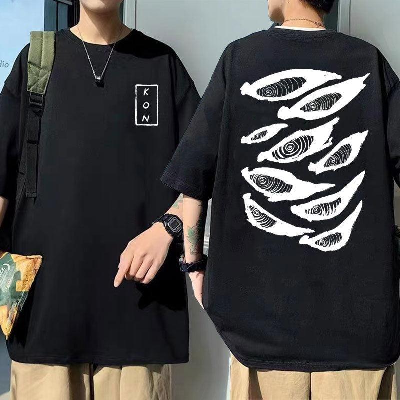 Chainsaw Man Hayakawa Aki Fox Devil Kon T-shirt (Vers 2) | Chainsaw man Anime Tshirt