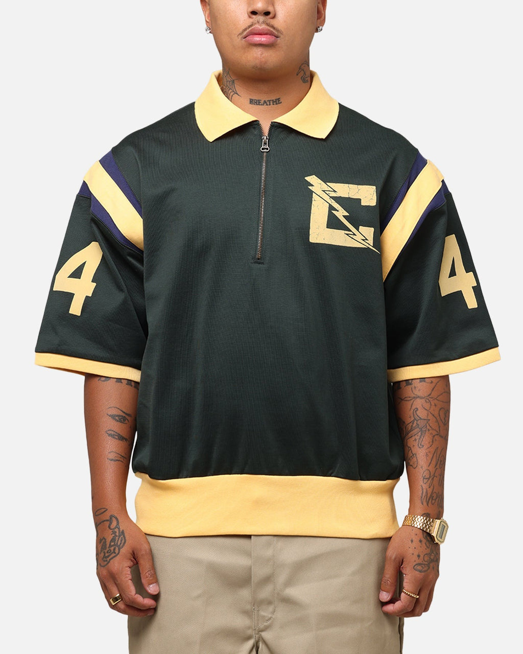 Champion 50's Pool Boy Shirt Dark Green