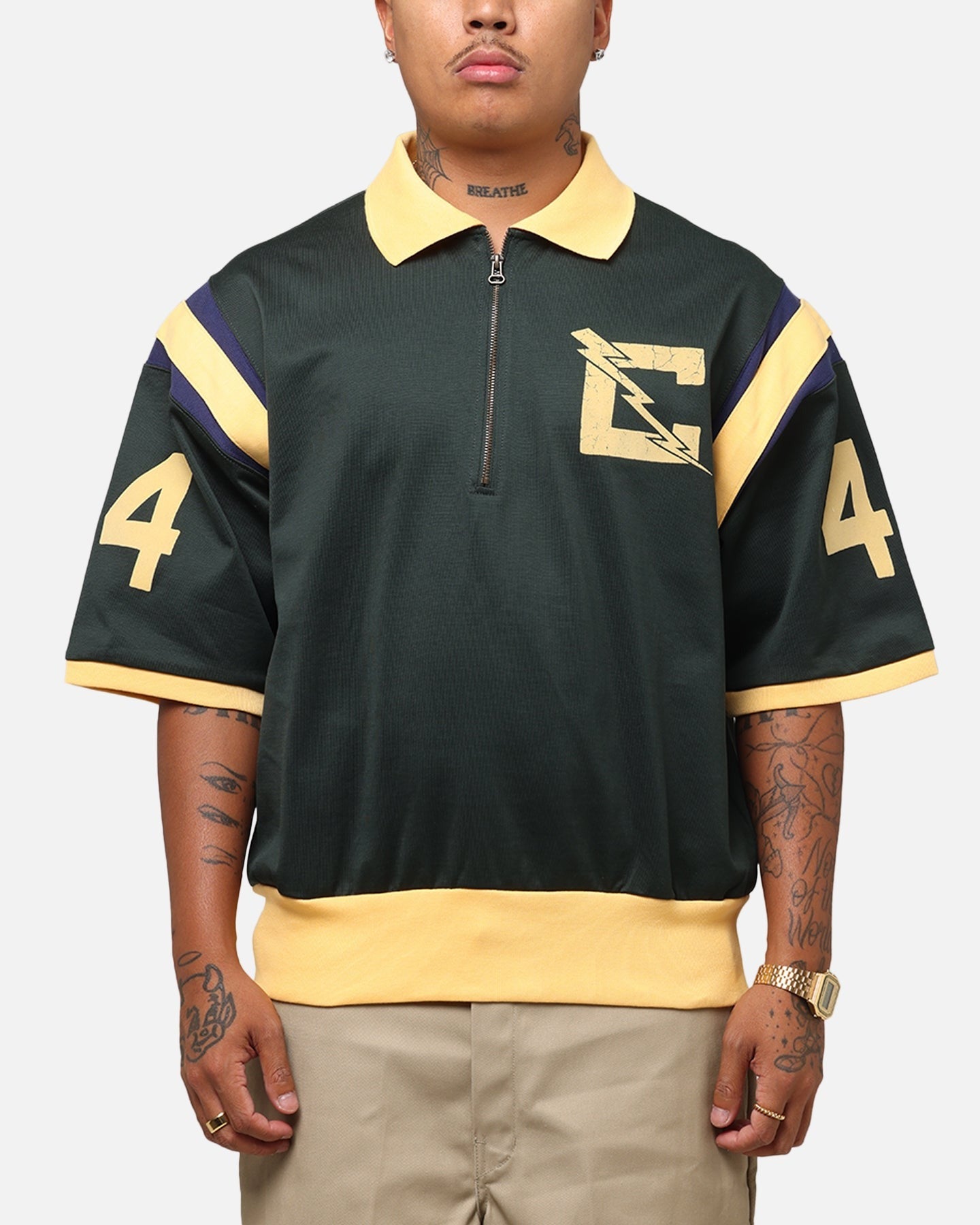 Champion 50's Pool Boy Shirt Dark Green