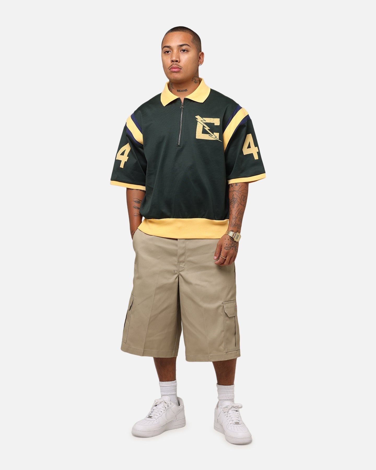 Champion 50's Pool Boy Shirt Dark Green