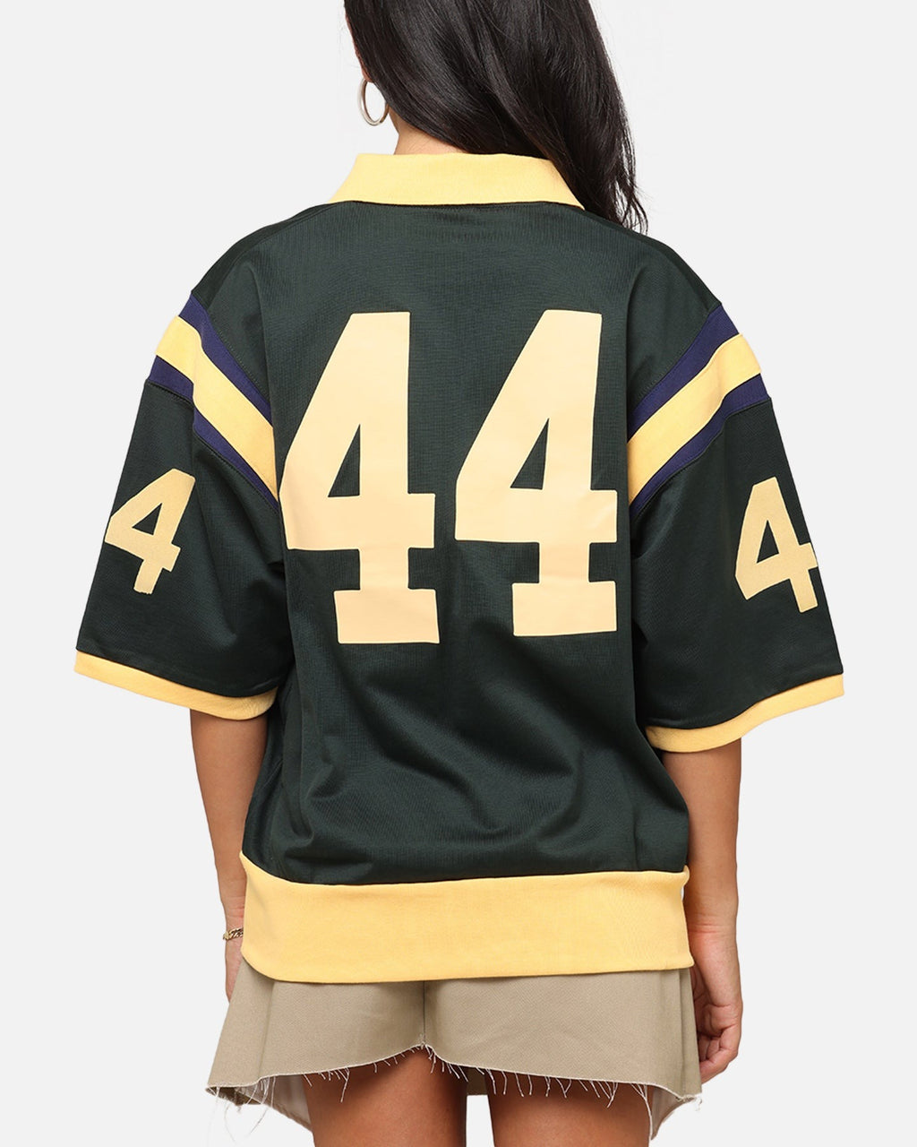 Champion 50's Pool Boy Shirt Dark Green Style001