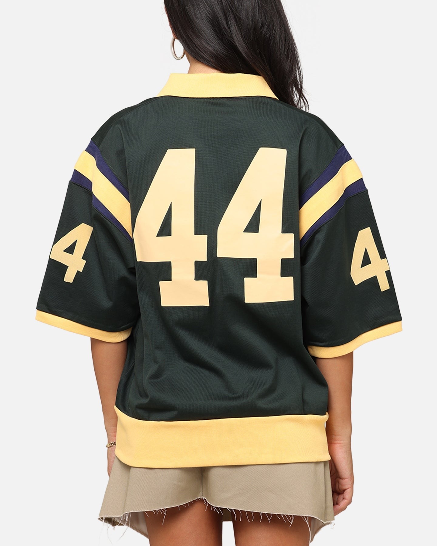 Champion 50's Pool Boy Shirt Dark Green Style001