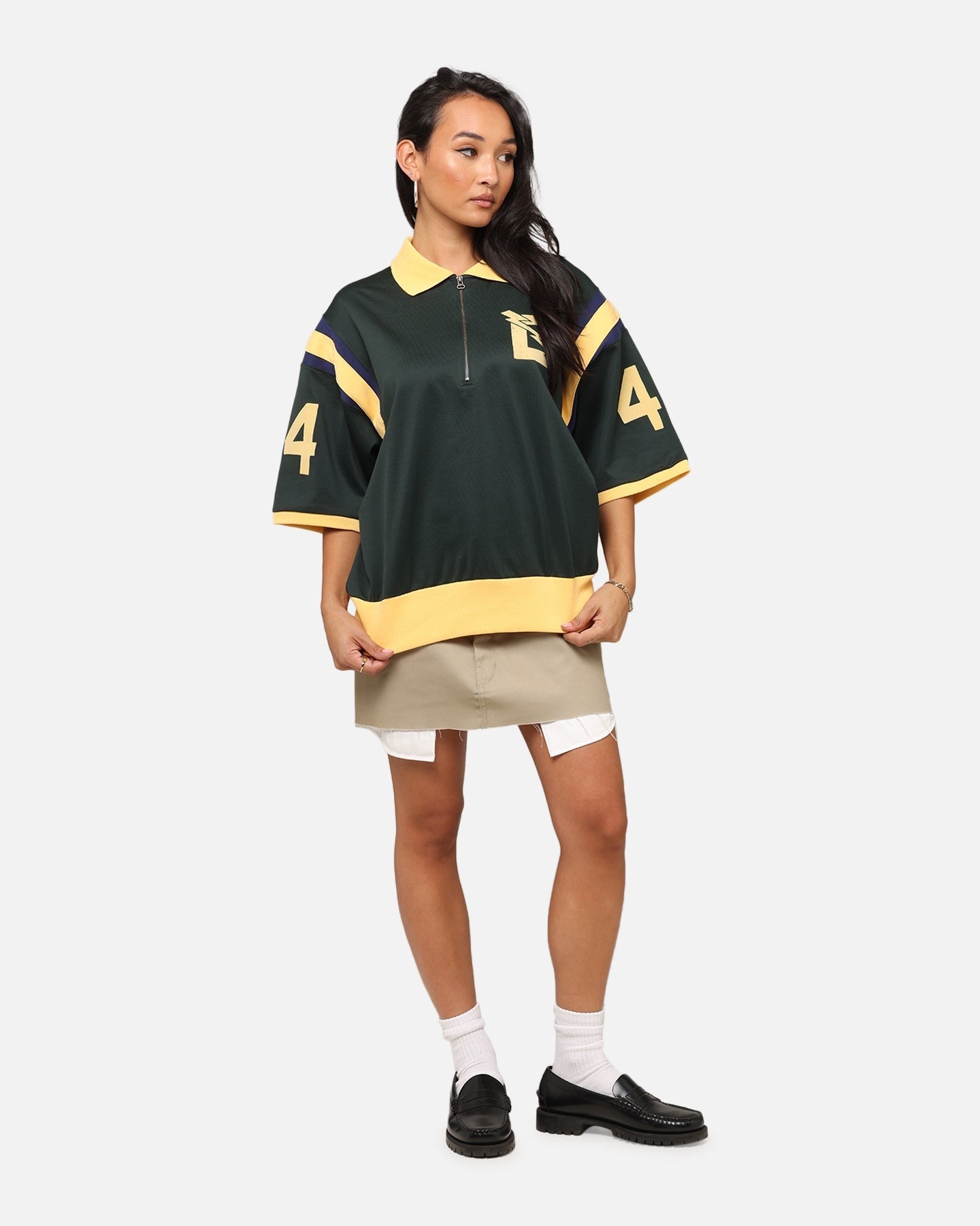 Champion 50's Pool Boy Shirt Dark Green Style001