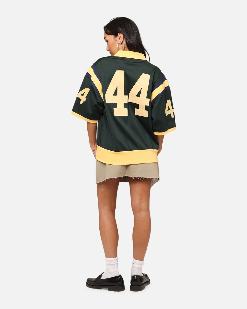 Champion 50's Pool Boy Shirt Dark Green Style001