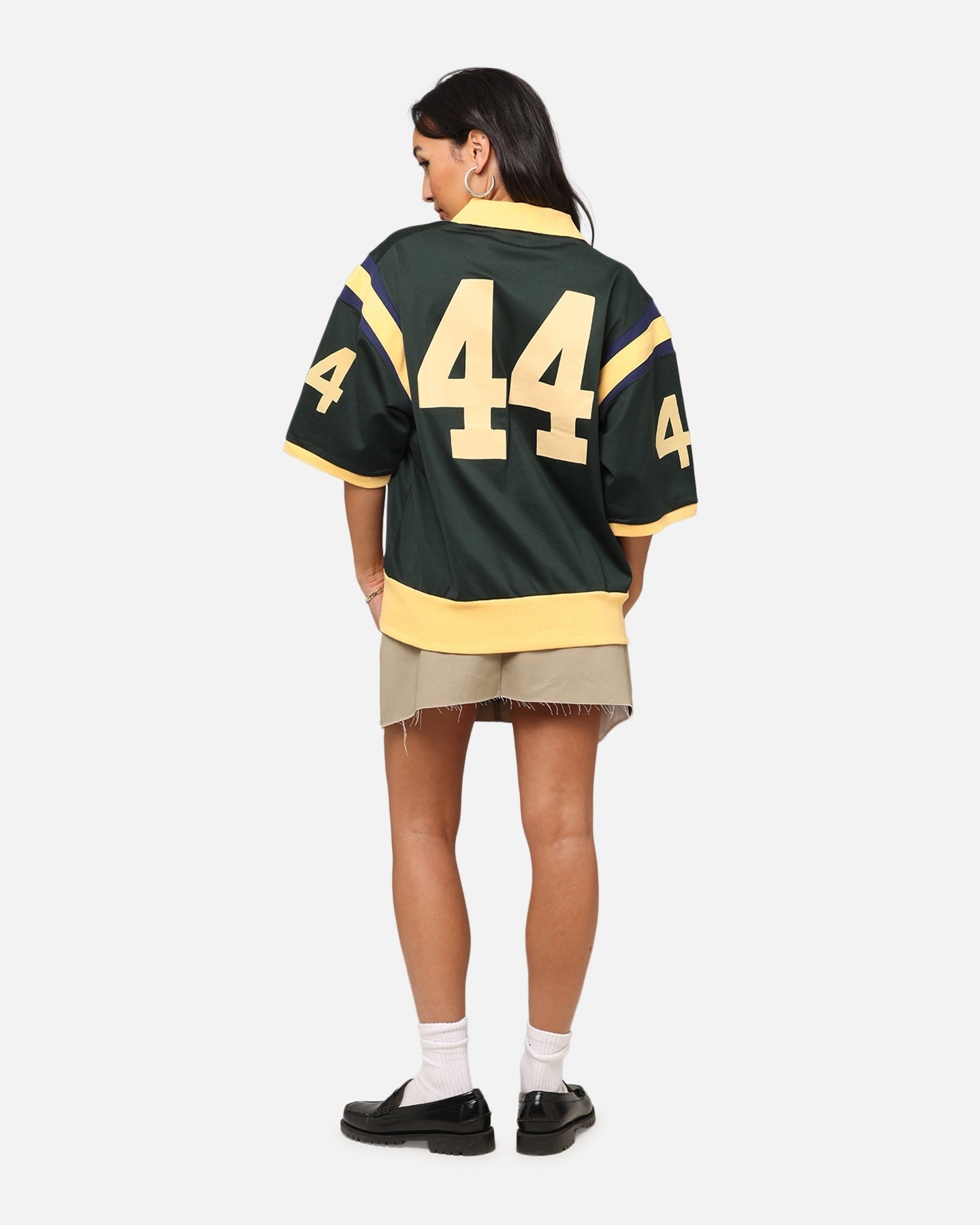 Champion 50's Pool Boy Shirt Dark Green Style001