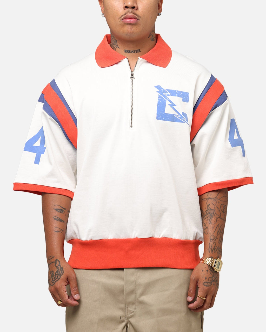 Champion 50's Pool Boy Shirt White