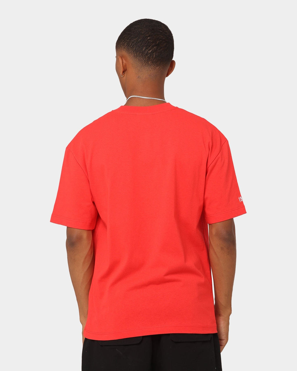Champion Heritage USA Small Logo T-Shirt Red Spark Csi