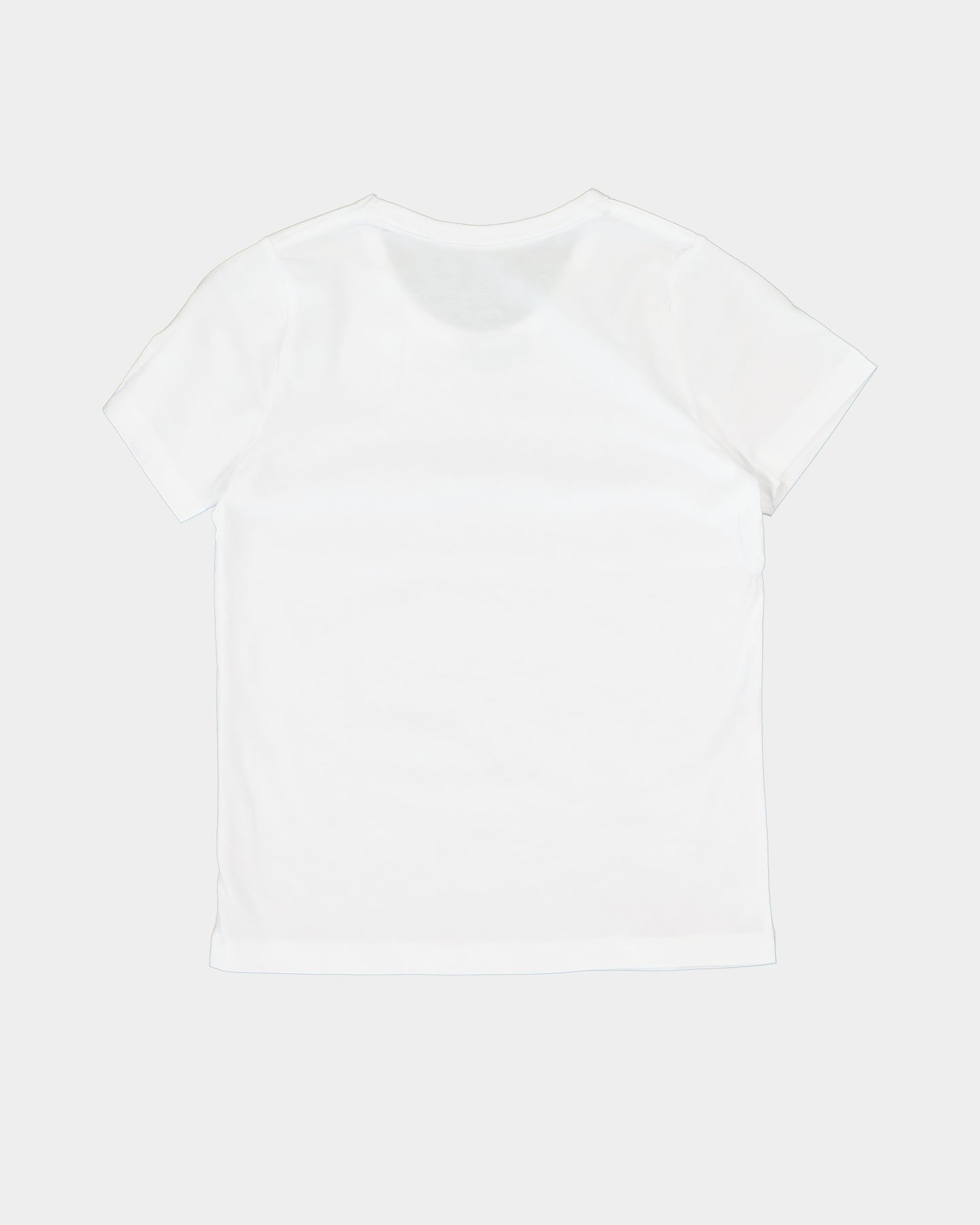 Champion Kid's Script Short Sleeve T-Shirt White
