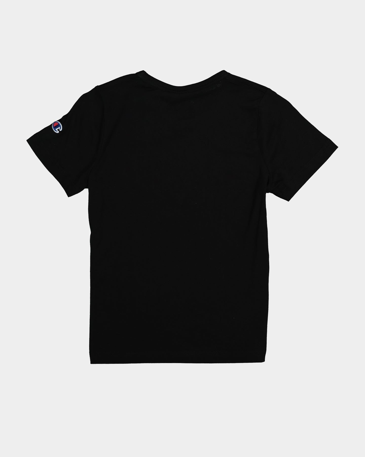 Champion Kids' Script Short Sleeve T-Shirt Black