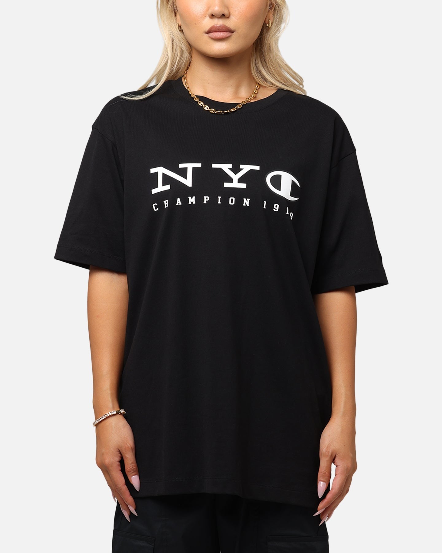Champion Rochester Graphic T-Shirt Black Style003